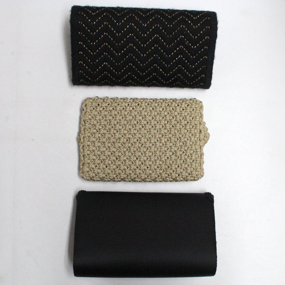 3 Small Estate Clutch Purses - 1 Needs Repair - Picture 2 of 16